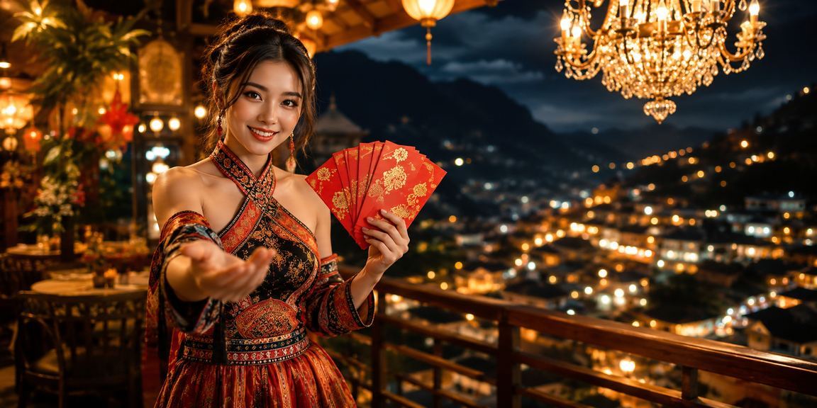 Người dùng Sapa nhận thưởng bao đỏ trực tuyến tại chợ đêm qua ứng dụng dr88